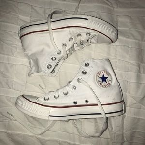 White high top Converse
